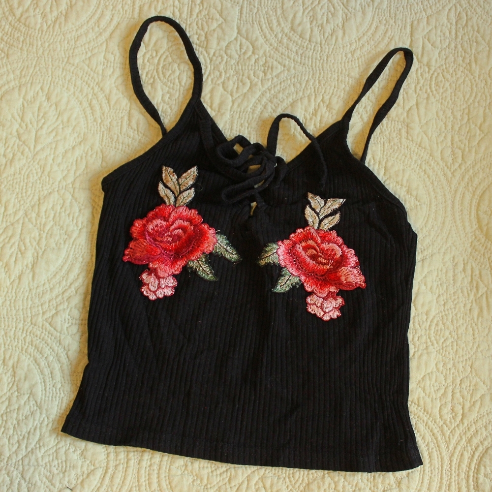 Rose Crop Top
